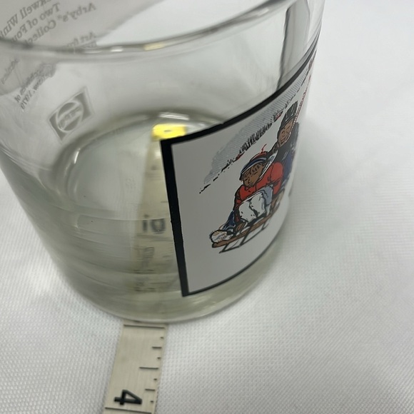 4 Vintage Arby's Norman Rockwell Pepsi Collector Glass Winter Scenes Drinkware - Picture 11 of 11